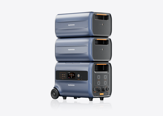 RUNHOOD B2400 – Erweiterungsbatterie mit 2,4 kWh für F2400 Balkonkraftwerk