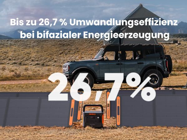 Jackery SolarSaga 200 – Faltbares Solarpanel (200 W)