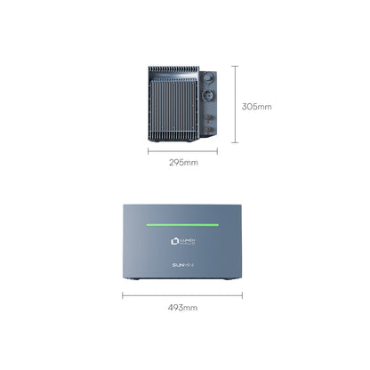 LumenHaus SunMini – Balkonkraftwerk-Speichersystem (4 kWh, 2.500 W)
