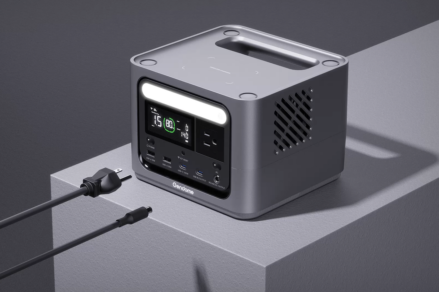 Gendome Go300 - Mobile Powerstation mit LiFePO₄-Batterie