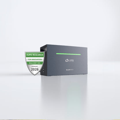 LumenHaus SunMini – Balkonkraftwerk-Speichersystem (4 kWh, 2.500 W)