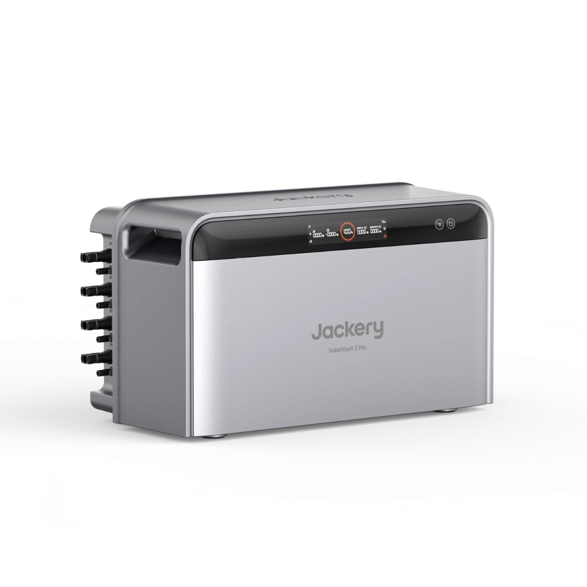 Jackery SolarVault 3 Pro Heimspeicher von der linken Seite
