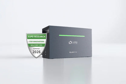LumenHaus SunMini – Balkonkraftwerk-Speichersystem (4 kWh, 2.500 W)
